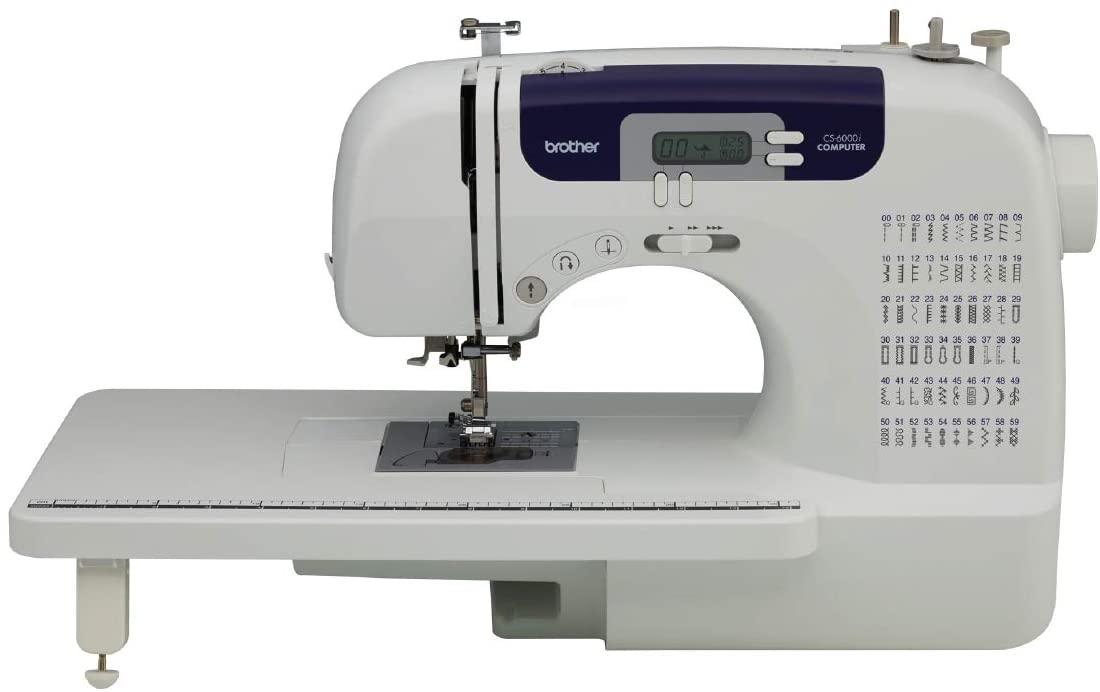 BROTHER COMPUTERIZED SEWING MACHINE CS6000I - Abizot Online Shop